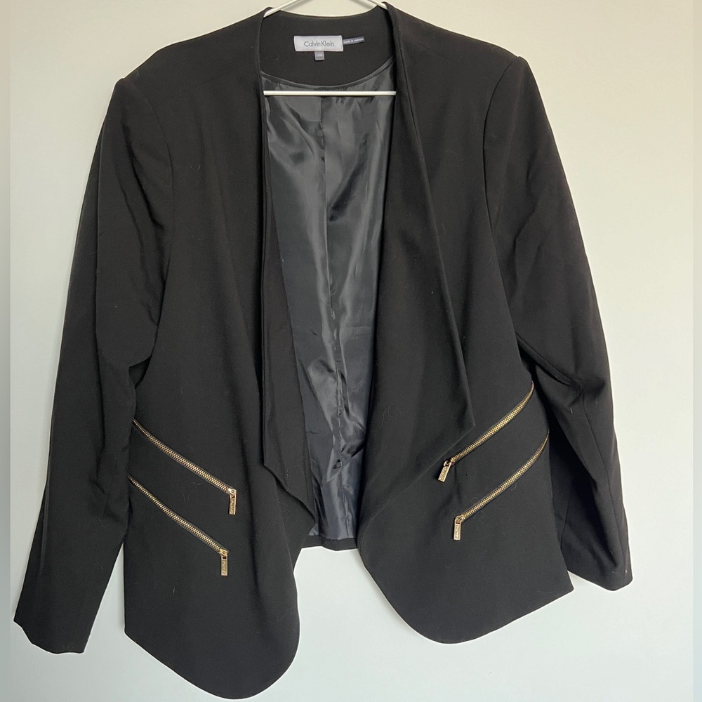 Women’s Calvin Klein open front Blazer Size 16W